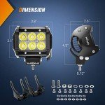 Nilight 20-Inch Off-Road LED Light Bar Kit
