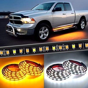 Nilight 70-Inch Truck LED Running Board Lights Set
