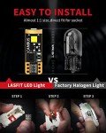 LASFIT 194 LED Bulbs - Super Bright Pack of 6