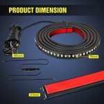 Nilight 70-Inch Truck LED Running Board Lights Set