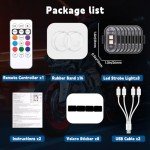 Wireless LED Strobe Lights with Remote Control - 4PCS