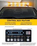 LUMENIX 48" LED Emergency Strobe Light Bar