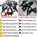 Glossy Black Fairing Kit for Kawasaki Ninja 300