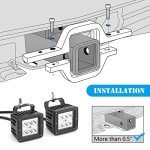 LED Tow Hitch Light Kit with Mounting Brackets