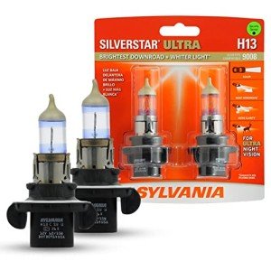 Sylvania H13 SilverStar Ultra Halogen Headlight Bulbs