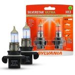 Sylvania H13 SilverStar Ultra Halogen Headlight Bulbs