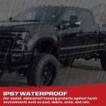 RECON Side Mirror Lens Lights for Super Duty