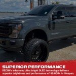 RECON Side Mirror Lens Lights for Super Duty