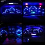 Blue T3 LED Dashboard Cluster Light Replacement