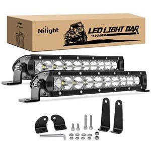 Nilight 50W 11 Inch Slim LED Light Bar