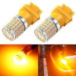 Bright Amber 3157 LED Turn Signal Bulbs - 2 Pack