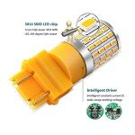 Bright Amber 3157 LED Turn Signal Bulbs - 2 Pack