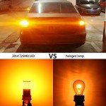 Bright Amber 3157 LED Turn Signal Bulbs - 2 Pack
