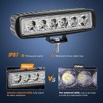 Nilight 18W 6-Inch LED Light Bar Pods