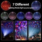 3-Pack Sound Activated Disco Ball Party Lights