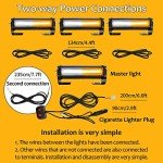 EASE2U 4-in-1 LED Emergency Strobe Lights