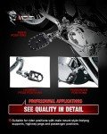 Adjustable Aluminum Motorcycle Foot Pegs for Cruisers