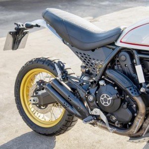 Aluminum Side Frame Protector for Scrambler Motorcycles