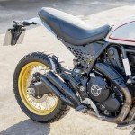 Aluminum Side Frame Protector for Scrambler Motorcycles