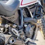 Aluminum Side Frame Protector for Scrambler Motorcycles