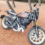 Aluminum Side Frame Protector for Scrambler Motorcycles