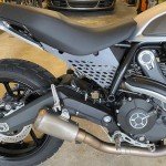 Aluminum Side Frame Protector for Scrambler Motorcycles