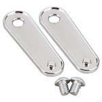 Chrome Passenger Floorboard Pegs for Harley Bikes