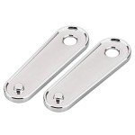 Chrome Passenger Floorboard Pegs for Harley Bikes