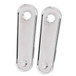 Chrome Passenger Floorboard Pegs for Harley Bikes