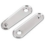 Chrome Passenger Floorboard Pegs for Harley Bikes