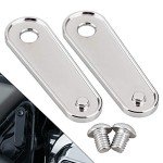 Chrome Passenger Floorboard Pegs for Harley Bikes