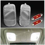 Dodge Ram Dome Light Cover with White LEDs