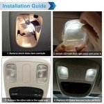 Dodge Ram Dome Light Cover with White LEDs