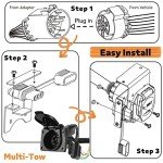 MECMO 7-Way & 4-Way Trailer Wiring Adapter