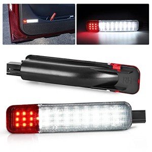 Nilight LED Interior Door Panel Lights - Red & White