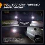 Nilight LED Interior Door Panel Lights - Red & White