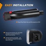 Nilight LED Interior Door Panel Lights - Red & White