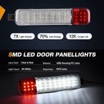 Nilight LED Interior Door Panel Lights - Red & White