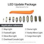 Cherokee XJ LED Interior Light Bulb Kit