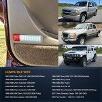 Nilight LED Interior Door Panel Lights - Red & White