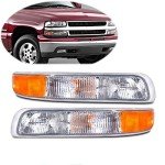 Front Turn Signal Lamp Set for 99-02 Silverado, Tahoe