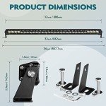 Rigidhorse 32" LED Light Bar for Off-Road Vehicles