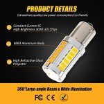 Auxbeam Super Bright Amber Turn Signal Bulbs - 2 Pack