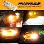 Auxbeam Super Bright Amber Turn Signal Bulbs - 2 Pack