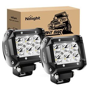 Nilight 18W Super Bright Off-Road LED Pods