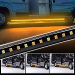15ft Amber Running Board LED Marker Lights