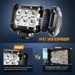Nilight 18W Super Bright Off-Road LED Pods