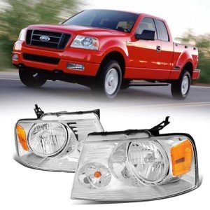 Cxdar Headlight Assembly for 2004-2008 Ford F150