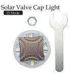 Solar Tire Wheel Lights with Motion Sensors - 4pcs