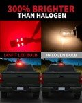 LASFIT Red LED Third Brake Light Bulb